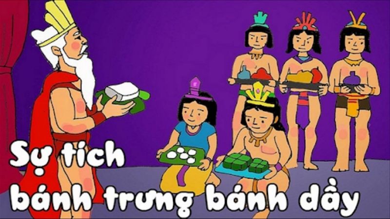 Sự tích bánh chưng, bánh dày